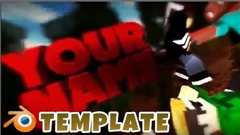 TOP 10 MINECRAFT PVP BLENDER INTRO TEMPLATES (Free Download)