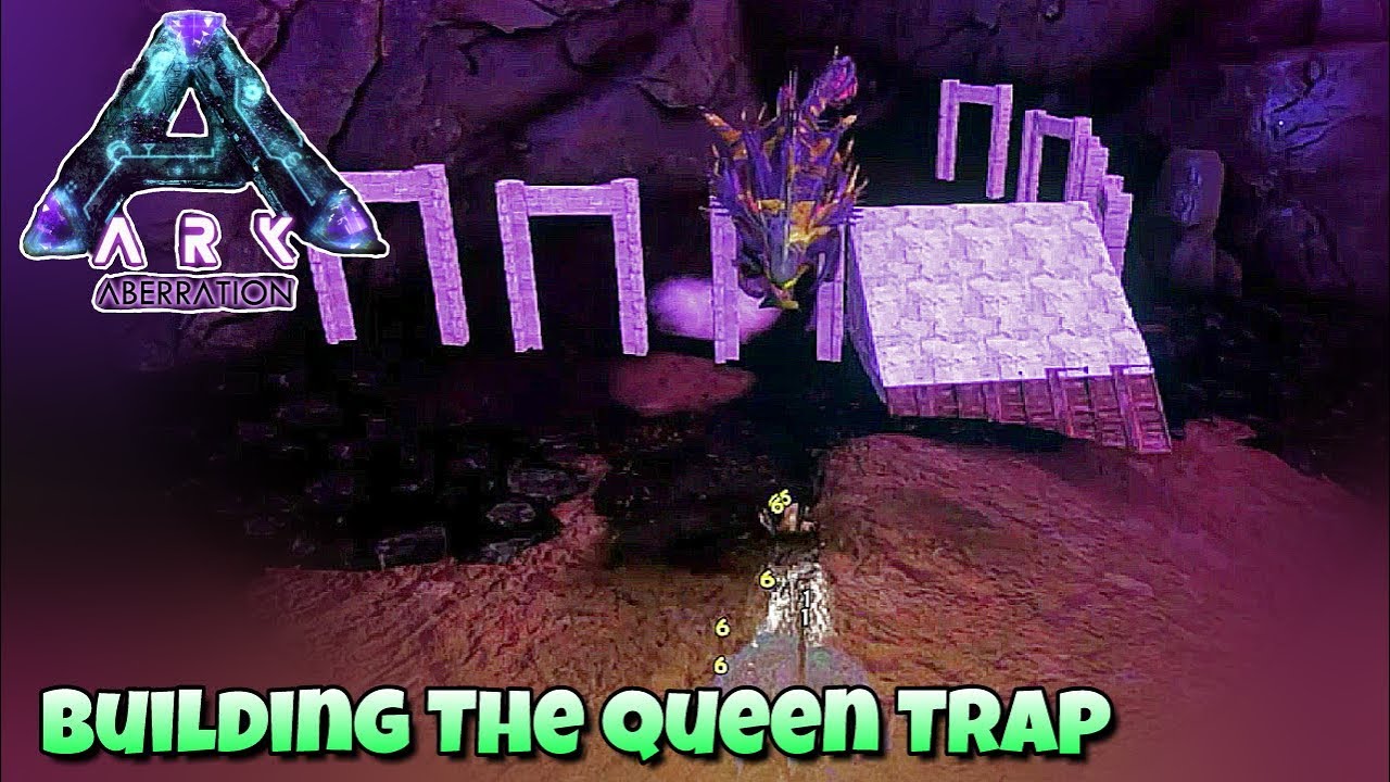 Ark Aberration Ep.37 Setting Up The Reaper Queen Trap YouTube