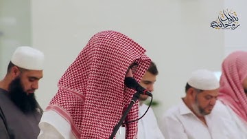 43 عذوبة الصوت ورونق الاداء الهادئ للقارئ عبدالملك الراجح من جامع المهيني