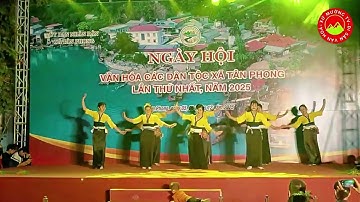 Múa Mùa Vàng Quê Hương biểu diễn tốp múa cơ quan Đảng bộ xã Tân Phong, tỉnh Sơn La 