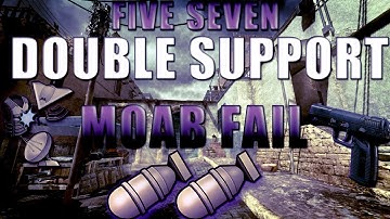 MW3: FIVE SEVEN DOUBLE MOAB FAIL (4 KILLS AWAY) Pistol Only MOAB