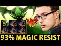 Miracle- Dota2 [Venomancer] vs 93% Magic Resistance Viper- Friendly Match