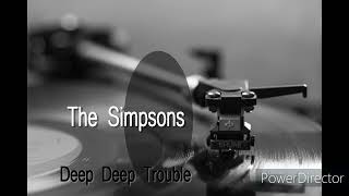 The Simpsons   Deep Deep Trouble 1991 vinyl