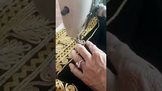 آموزش کوتاه از چرمه دوزی لباس افغانی،دست دوزی،Afghani, Hazaragi handwork