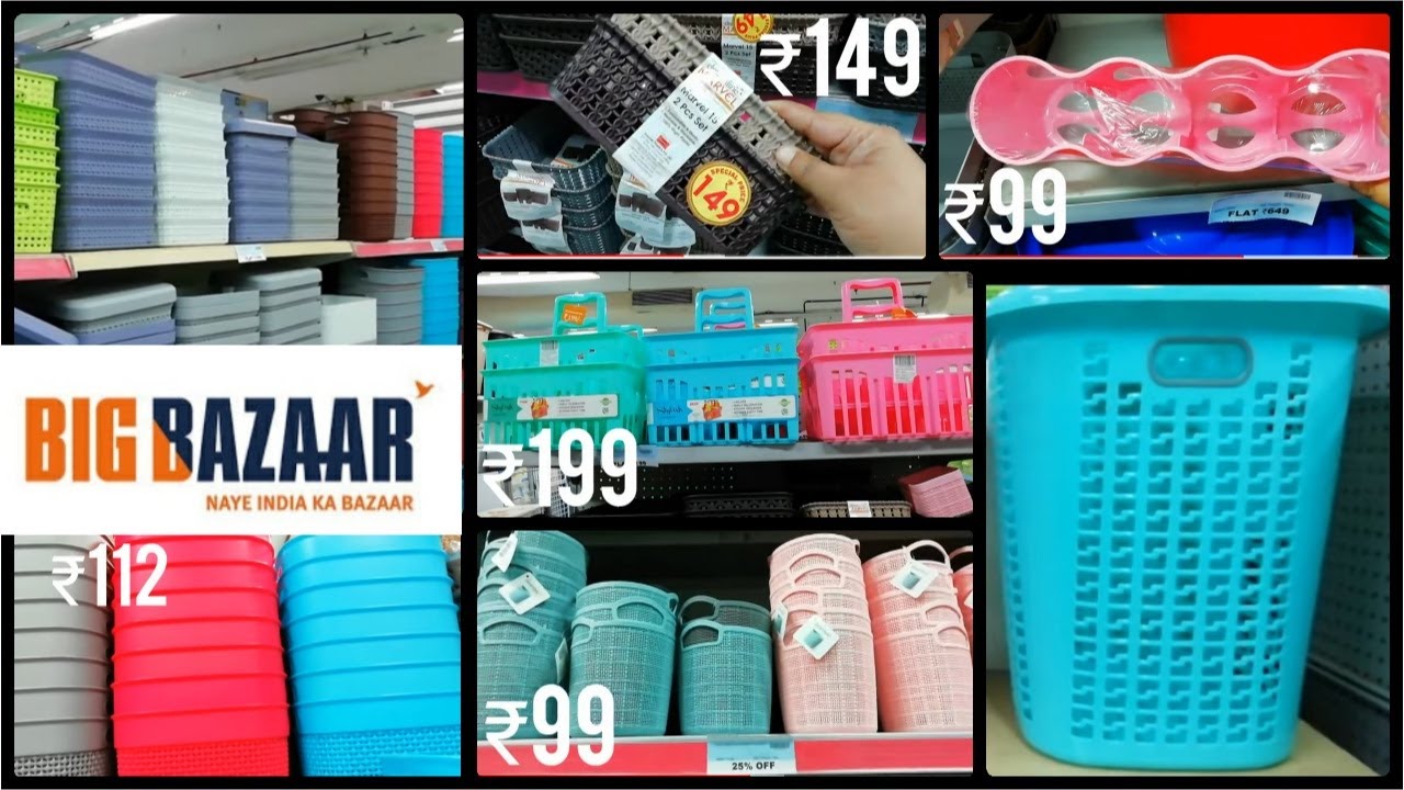 Big Bazaar Useful and Unique Kitchen and Home Organisers YouTube
