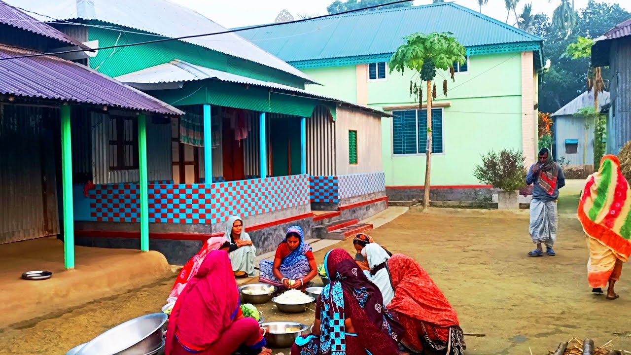 Bangladeshi Simple village life show | সাধারন গ্রাম্য অনুষ্ঠান | General village ceremony
