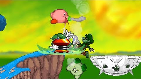 Super Smash Flash 2: Episode 205 - Team Frenzy (0.9b) - Kirby