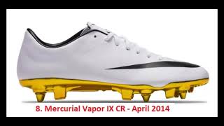 Ronaldo Shoes Collection | Nike CR7 Mercurial Boots Collection