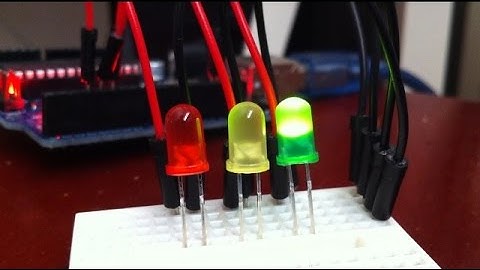 Arduino Traffic Light Beginners