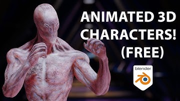 Free Animated 3D-Characters! (Mixamo & Blender)