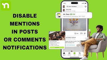 How To Disable Mentions In Posts Or Comments Notifications On Nextdoor App | Step By Step