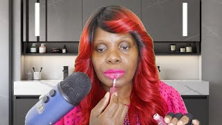 Layering 35 Layers Of Lip Cream Nyx Rouge Smooth Whip Makeup Asmr Mouth Sounds