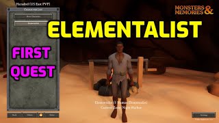 Elementalist First Quest Monsters & Memories