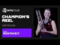 Champion Anett Kontaveit's BEST points from OSTRAVA!!!