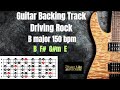 B Major Upbeat Rock Backing Track - Jam Along!