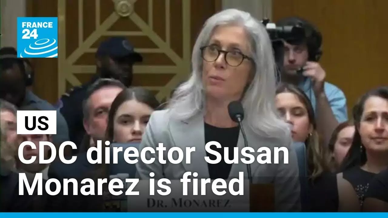 Fired CDC director Susan Monarez clashed with Kennedy on vaccine policy • FRANCE 24 English