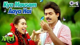 Kya Mausam Aaya Hai - Sadhana Sargam - Udit Narayan - Anari (1993) - Sameer - Sadabahar Hindi Gane