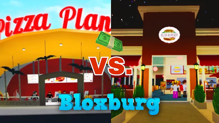 BLOX BURGERS vs. PIZZA PLANET | which job pay higher? #bloxburg #bloxburgupdate