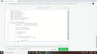 HackerRank Counting Valleys