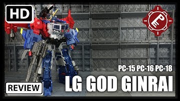 Perfect Effect PC15 PC16 PC18 Transformers LG GOD GINRAI Upgrade sets