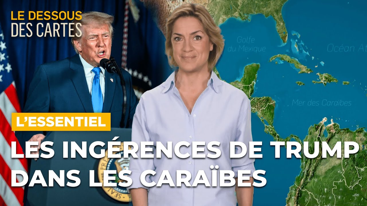 Mer des Caraïbes : ingérences états-uniennes | L'Essentiel du Dessous des Cartes | ARTE