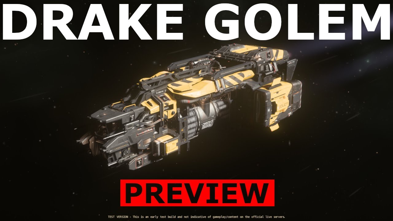 Star Citizen 4.1 - SHIP PREVIEW - DRAKE GOLEM