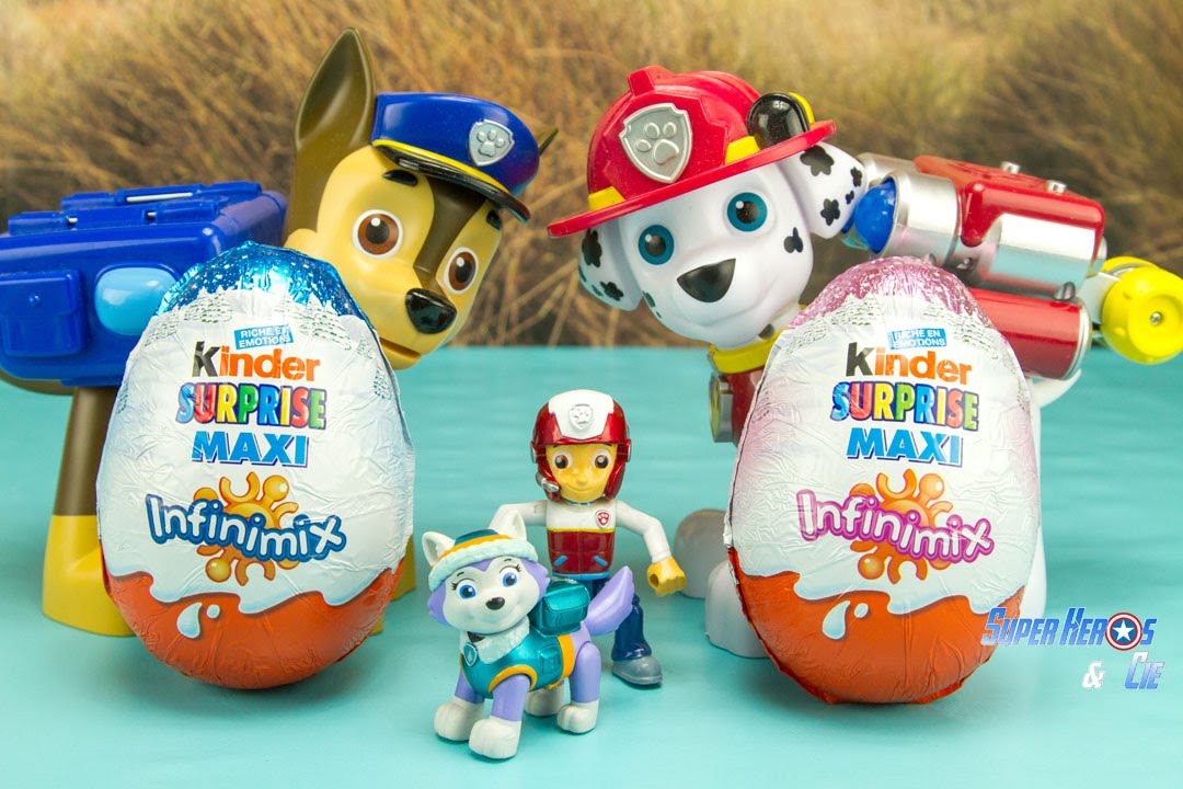 Kinder Surprise Maxi infinimix garçons et filles #français 4k Pat