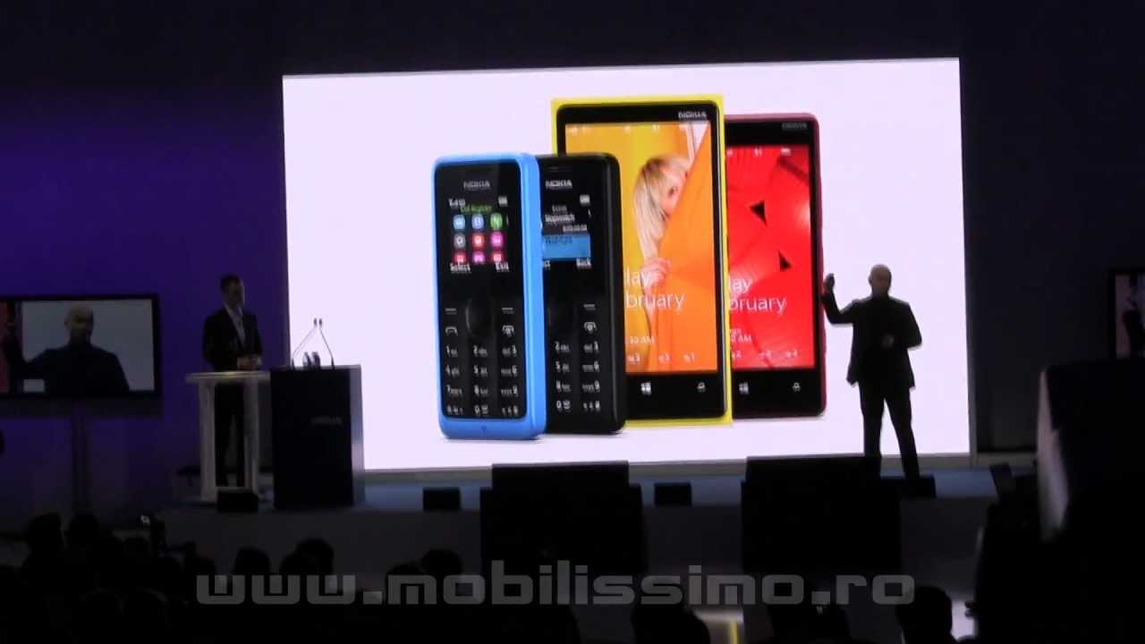 Nokia Event at Mobile World Congress 2013 (full lenght video) - Mobilissimo.ro