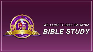 Bible Study 3-3-2021