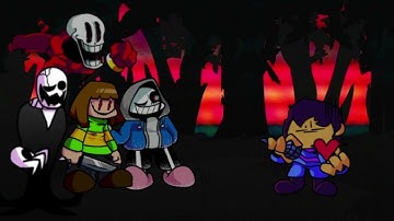Triple Trouble But Undertale Characters Sing It