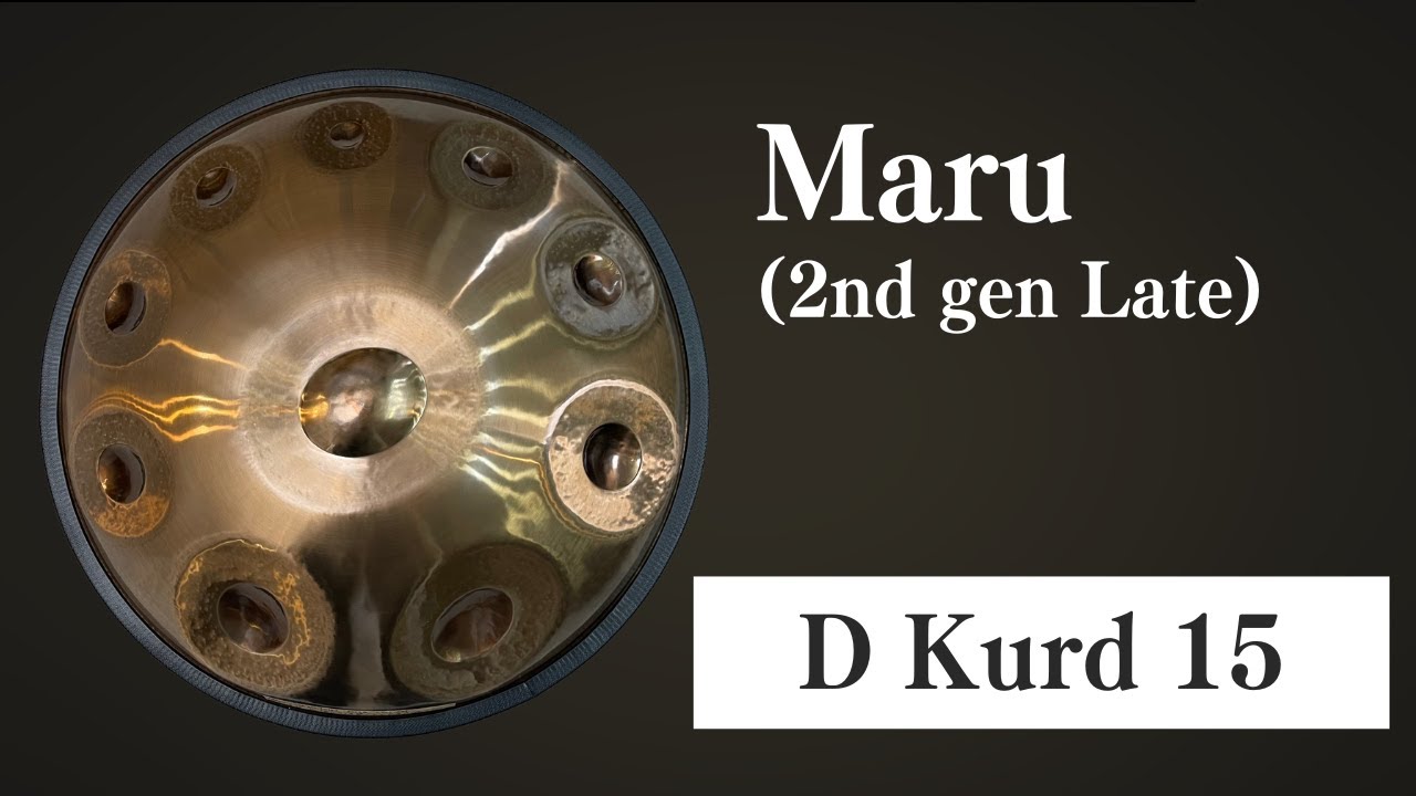 Maru ハンドパン Handpan(ハンドパン )[MARU] D ShanDiao 9 (Maru 2nd gen Late)