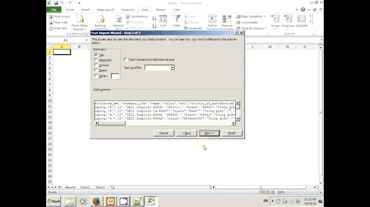 Excel : Open CSV in UTF-8