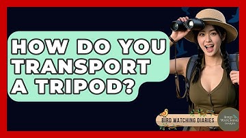 How Do You Transport A Tripod? - Bird Watching Diaries