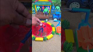 diy mini tractor video mini water pump science project machine #ytshorts #cartoon #tractor 113