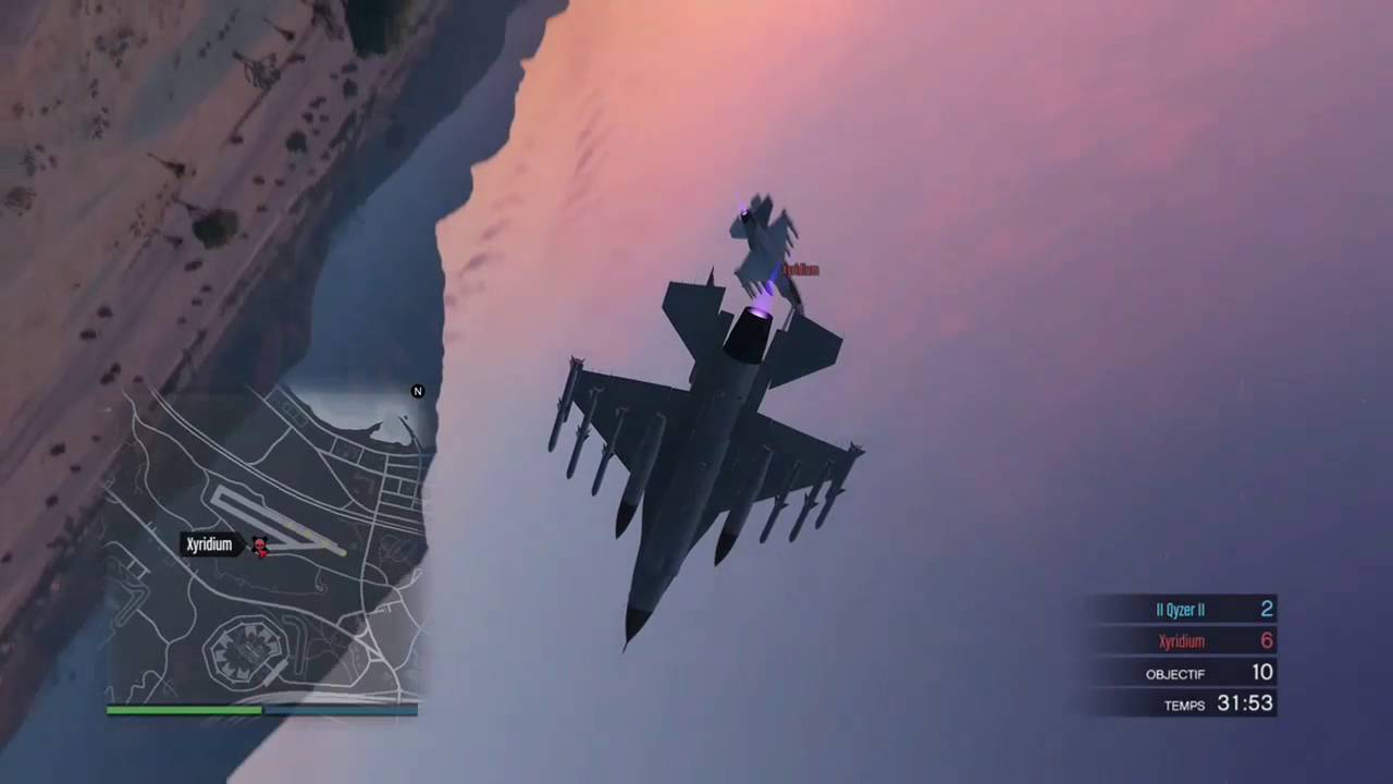 [Gta Online] ♕ II Qyzer II Vs Xyridium ♕ [Dogfight]