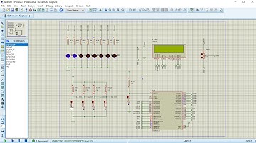 Proteus 8 & Atmel Studio 7 : Menghidupkan 3 Pola LED Menggunakan 2 Button ATMega32