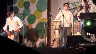 20111210 自然聲活節樂活心民謠 小娟與山谷裡的居民_紅布綠花朵