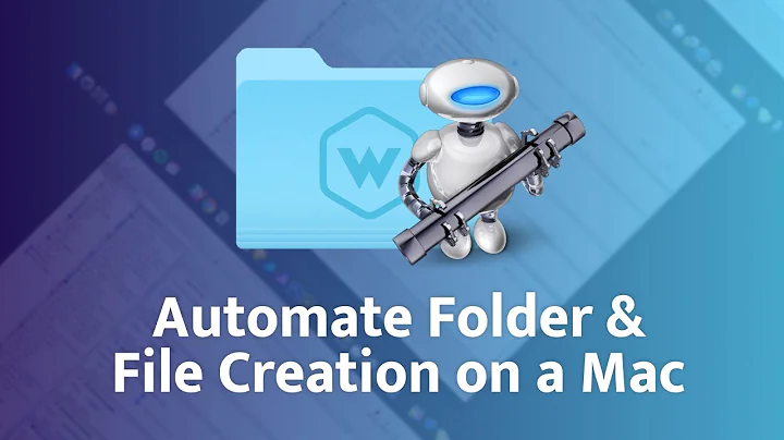 How I Automate Folder and File Creation on a Mac ⚙ 💻