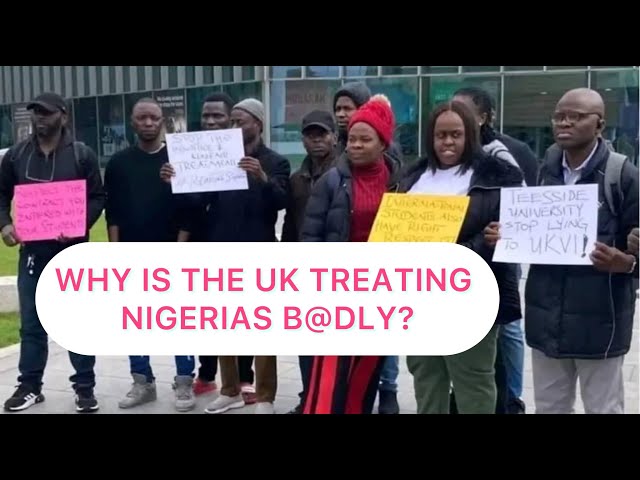 Why is the UK Treating Nigerians so B@DLy? ; Nigerian students face deportation from Uk universities class=