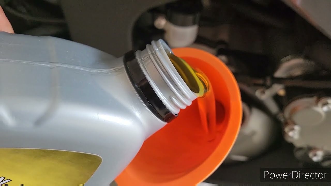 2019 ZX6R Quick Oil Change YouTube