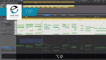 Velocity Based Selections In The Logic Pro X Piano Roll and Score Editors