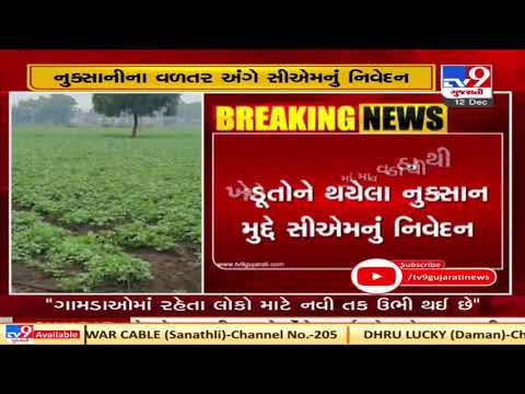 Govt will do survey for crop loss says CM Rupani | Tv9News