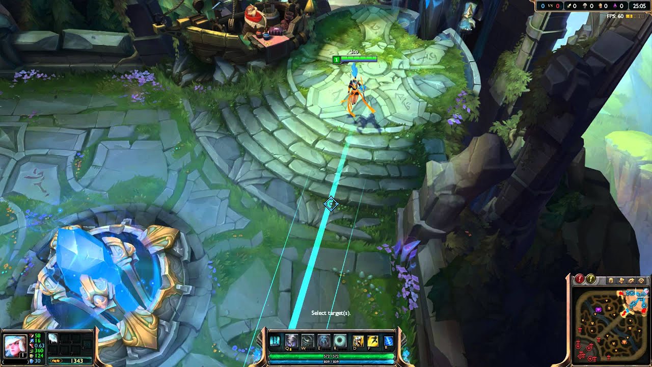 League Of Legends Quick Cast With Range Indicator Getting Stuck After Spell Cast