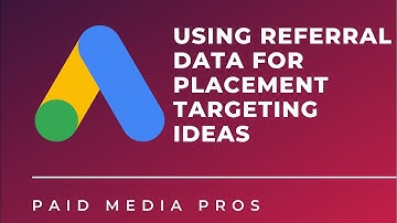 Google Ads Managed Placements from Referral Data