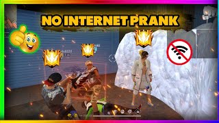 NO INTERNET PRANK IN LONE WOLF | GARENA FREE FIRE