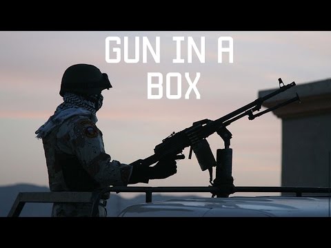 Gun in a box | Special Forces Hidden Mounted Machinegun | Tactical Rifleman