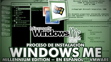 Instalación de Windows ME / Millennium Edition (VMWare) - en Español
