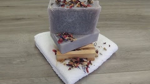Lavender Cold Process Soap Tutorial