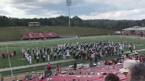 GC Marching Band and others Marching with UVA Wise 2019 AFRICA and CAVS FIGHT Song