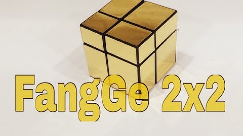 FangGe Mirror Cube Unboxing